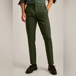 Bonobos Weekday Warrior Dress Pants Trouser Wednesday Deep Green Pant
